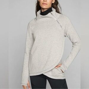 Athleta Cozy Karma Asymmetrical Neck Sweater